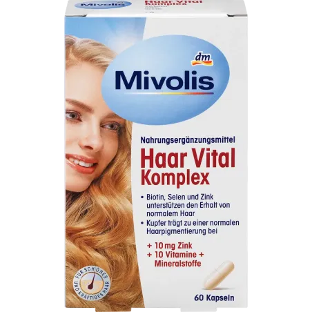 Vitamine păr,unghii și piele capsule 60 buc, 26 g