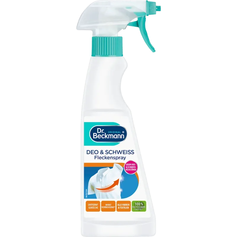 Spray îndepărtator de pete pentru deodorant și transpirație, 250 ml