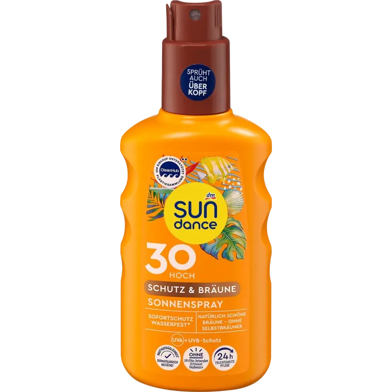 Spray solar cu protecție și bronz SPF 30, 200 ml