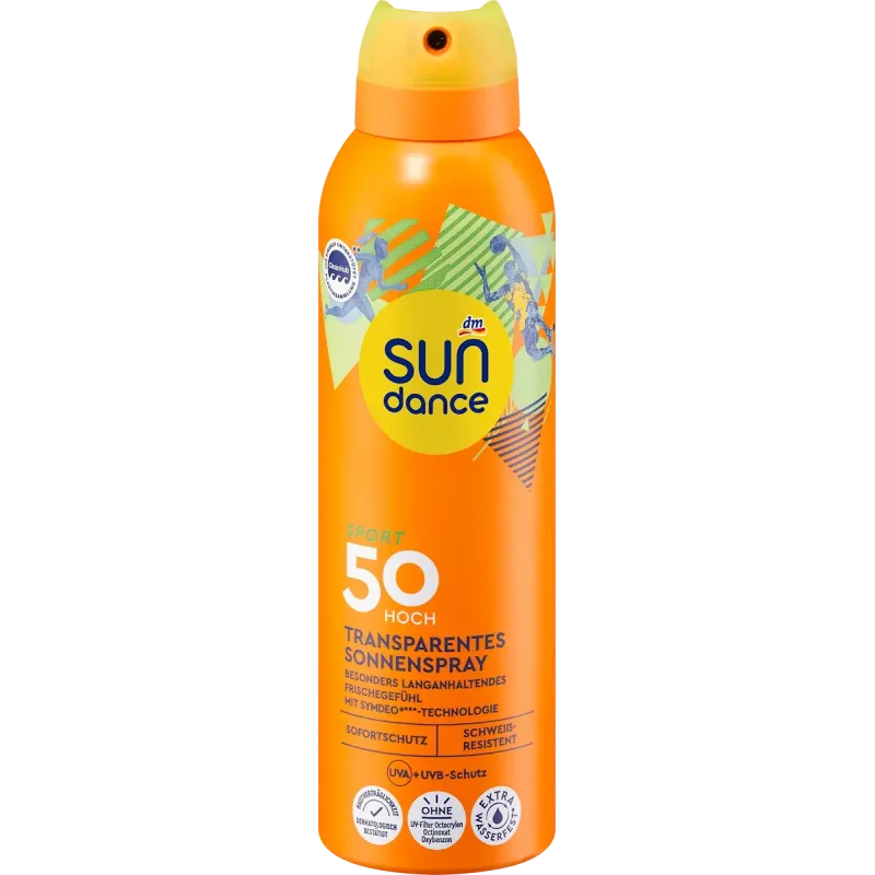 Spray solar sport transparent, SPF 50, 200 ml