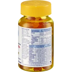 Ursuleți multivitaminici pentru copii Gumii cu fructe, 60 buc., 120 g