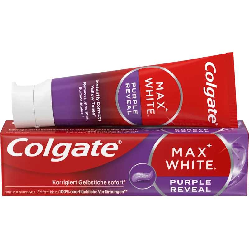 Pastă de dinți Max White Purple Reveal, 75 ml