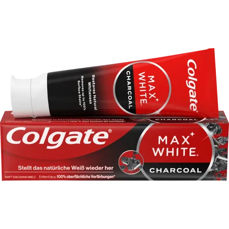 Pastă de dinți Max Cărbune Alb, 75 ml