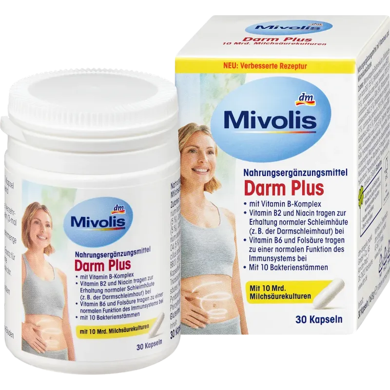 Capsule Darm Plus 30 buc., 16,8 g