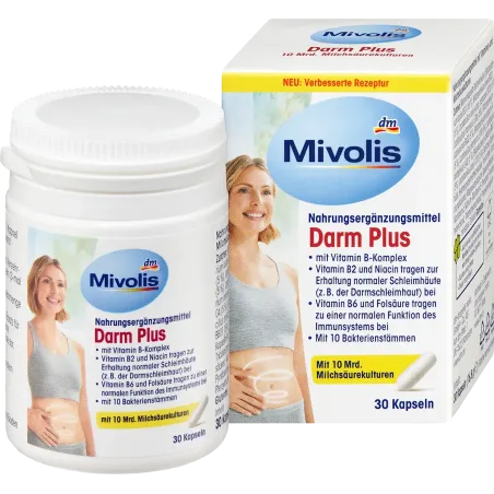 Capsule Darm Plus 30 buc., 16,8 g