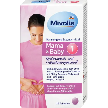 Mama & Baby 1 comprimat 30 buc., 22 g