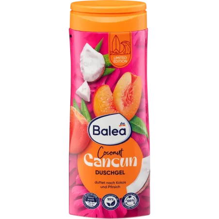 Gel de duș cu nucă de cocos Cancun, 300 ml