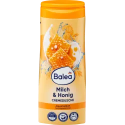 Gel de duș cremos cu lapte și miere, 300 ml