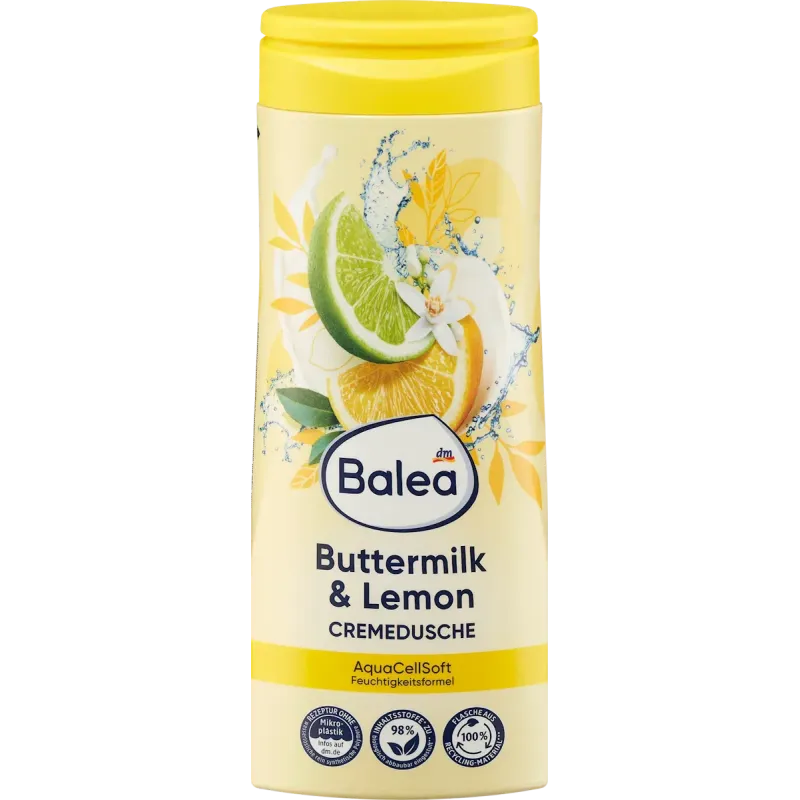 Gel de duș cremos cu lapte bătut și lămâie, 300 ml