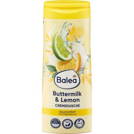 Gel de duș cremos cu lapte bătut și lămâie, 300 ml