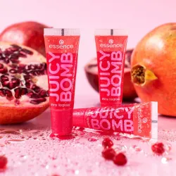 Luciu de buze Juicy Bomb Shiny 104 Poppin' Pomegranate, 10 ml