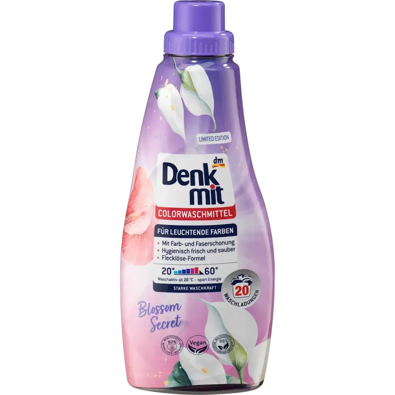 Detergent de culoare lichid Blossom Secret, 20 Wl