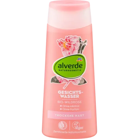 Loțiune tonică facială cu trandafir sălbatic, 200 ml