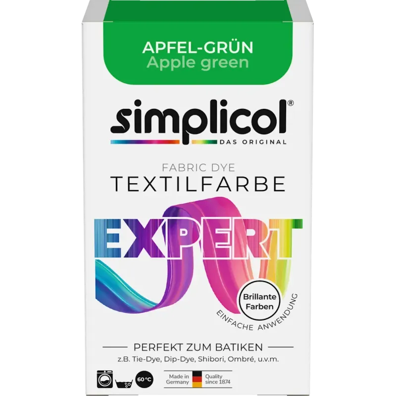 Expert în vopsirea textilelor Verde măr, 150 g