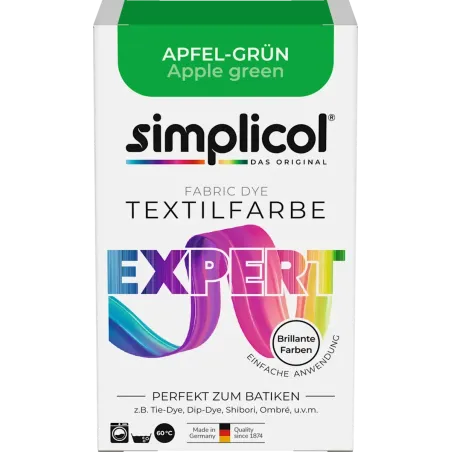 Expert în vopsirea textilelor Verde măr, 150 g
