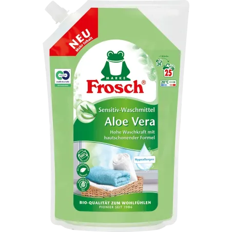 Detergent lichid puternic cu aloe vera, 25 Wl