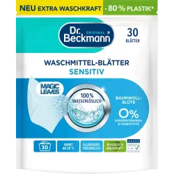 Detergent în foi pentru rufe sensibile, 30 Wl