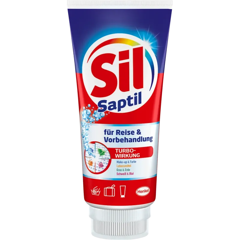 Săpun de mâini Sil Saptil pentru călătorii și pretratare cu perie, 200 ml