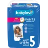 Pantaloni de bebeluși Premium Junior mărimea 5 (13-18 kg), 20 buc