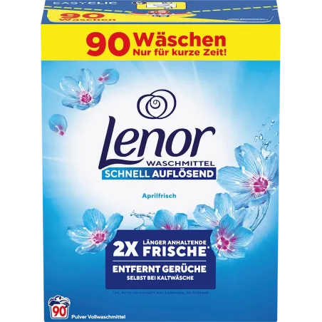 Detergent de rufe pudră Aprilfrisch, 90 W