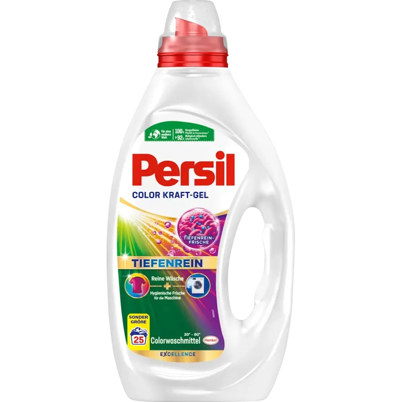 Detergent de rufe colorat Gel Excellence, 25 WL