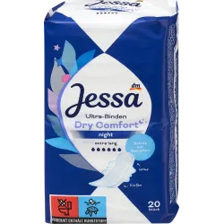 Absorbante Ultra Dry Comfort Night, pachet mare, 20 buc