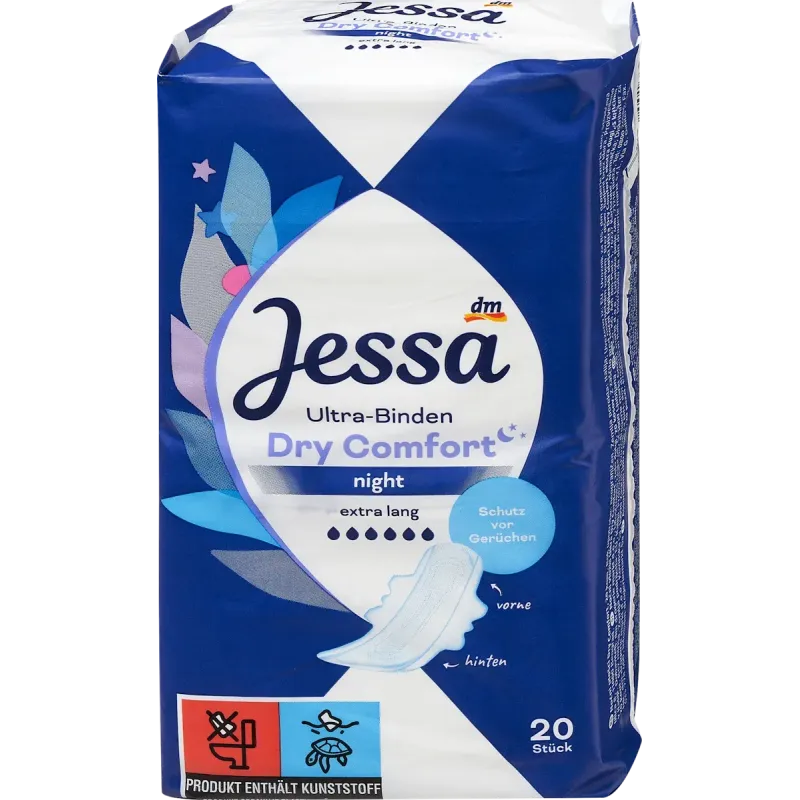 Absorbante Ultra Dry Comfort Night, pachet mare, 20 buc