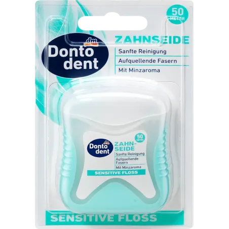 Ață dentară sensibilă la ață dentară, 1 bucată