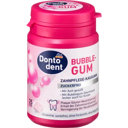 Gumă de mestecat, gumă de mestecat cu xilitol, 25 de bucăți