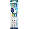 Periuțe de dinți medii, 3 bucăți
