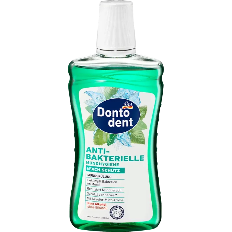 Apă de gură antibacteriană pentru igiena orală, 500 ml