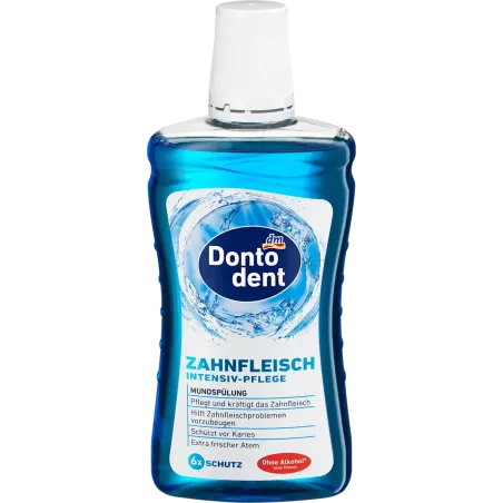 Apă de gură pentru îngrijire intensivă a gingiilor, 500 ml
