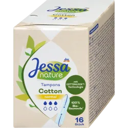 Tampoane din bumbac Normal nature, 16 buc.