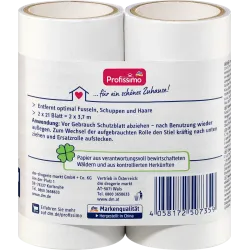 Pachet de reîncărcare pentru role de scame, 2 buc