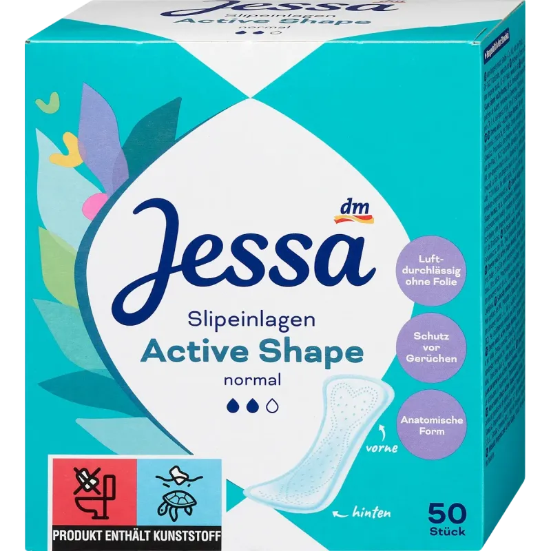 Absorbante pentru chiloți Active Shape Normal, 50 buc.