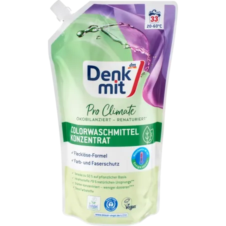 Detergent concentrat pentru rufe colorate Pro Climate, 33 WL
