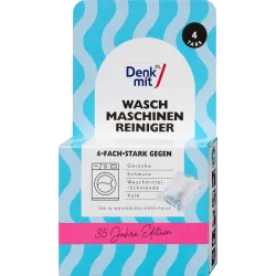 Soluție de curățare pentru mașini de spălat, putere 4x, 4 bucăți