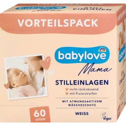 Comprese absorbante albe, 60 bucăți