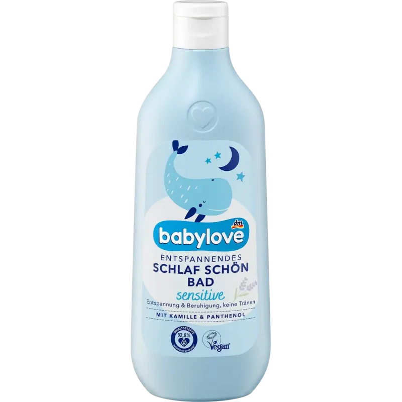 Aditiv pentru baie pentru bebeluși, somn relaxant, baie frumoasă, sensibilă, 500 ml