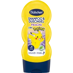 Șampon și gel de duș pentru copii 2 în 1 Pokémon Pikachu, 230 ml