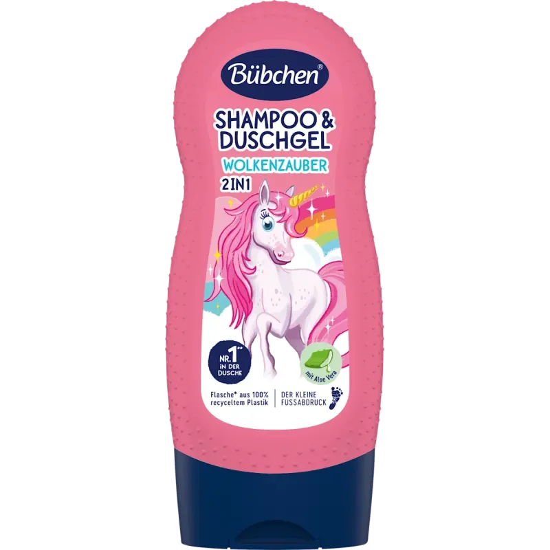 Șampon și gel de duș pentru copii Cloud Magic, 230 ml