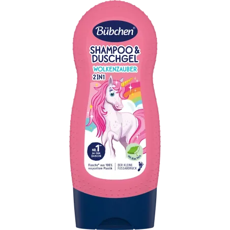 Șampon și gel de duș pentru copii Cloud Magic, 230 ml