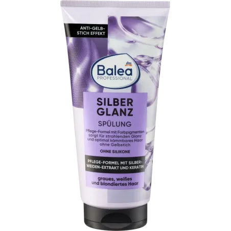 Balsam de păr strălucitor argintiu, 200 ml
