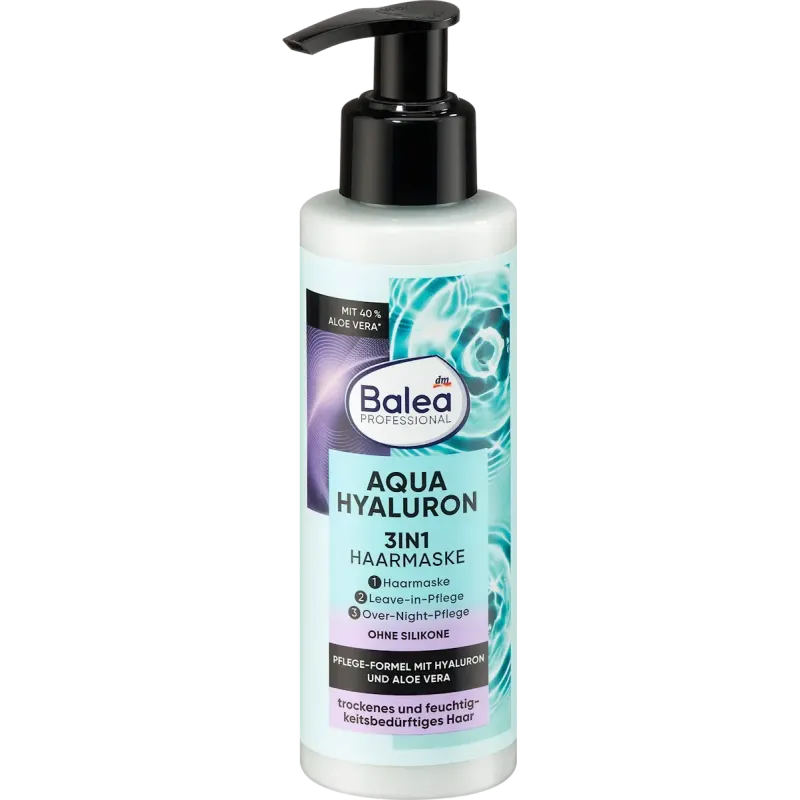 Mască de păr 3 în 1 Aqua Hyaluron, 150 ml