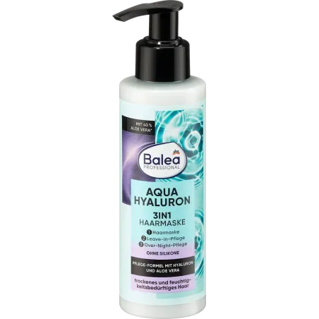 Mască de păr 3 în 1 Aqua Hyaluron, 150 ml