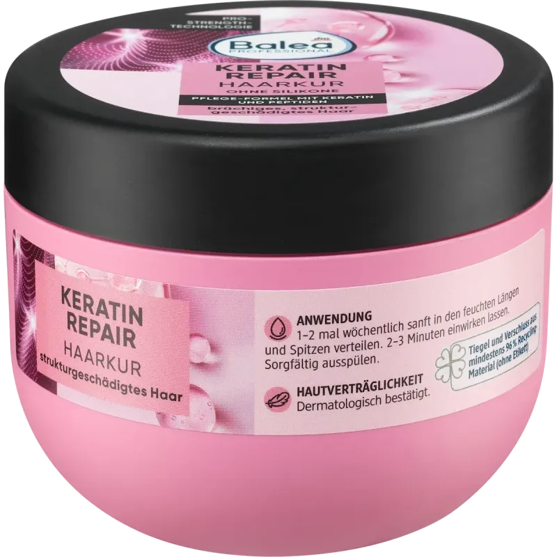 Tratament pentru păr cu keratină reparatoare, 300 ml