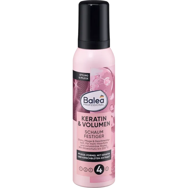 Spumă de păr keratin volum, 150 ml