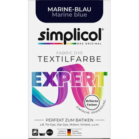 Expert în vopsirea textilelor, albastru marin, 150 g