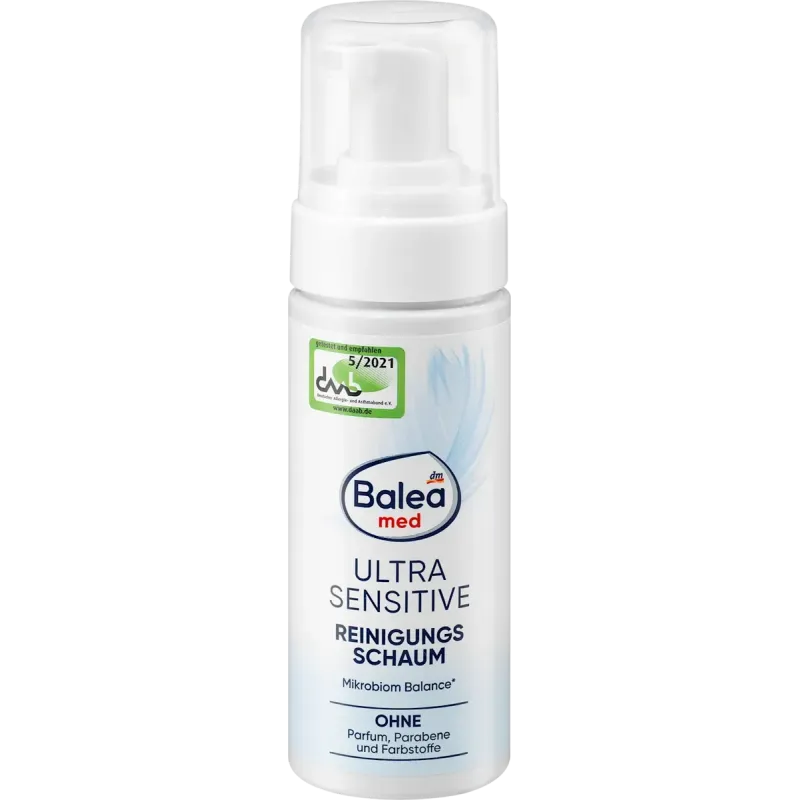 Spumă de curățare ultra sensibilă, 150 ml