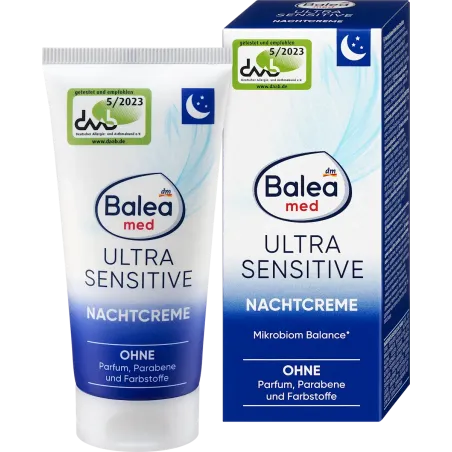 Cremă de noapte ultra sensibilă, 50 ml